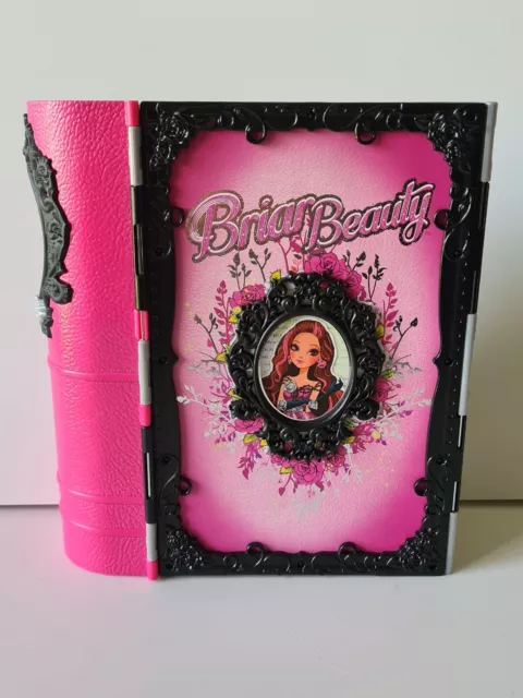 Ever After High Thronecoming Briar Beauty Mattel Toy Book Playset Pre-Owned