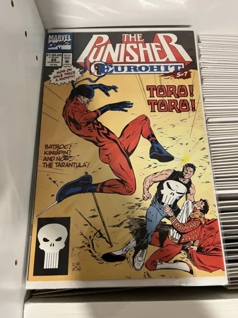 Marvel Comics: The Punisher Eurohit Toro! #68 Aug 1992