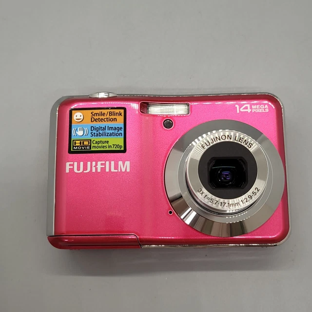 Fujifilm Finepix AV200 14,0 megapixel fotocamera digitale compatta rosa testata 12