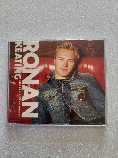 Cd Single Ronan Keating Life is a Rollercoaster Face 3 Track  #429