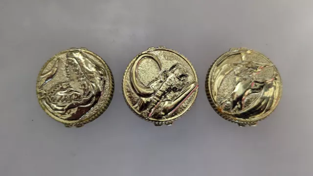 Mighty Morphin Power Rangers - Vintage Morpher Coins / Discs x3