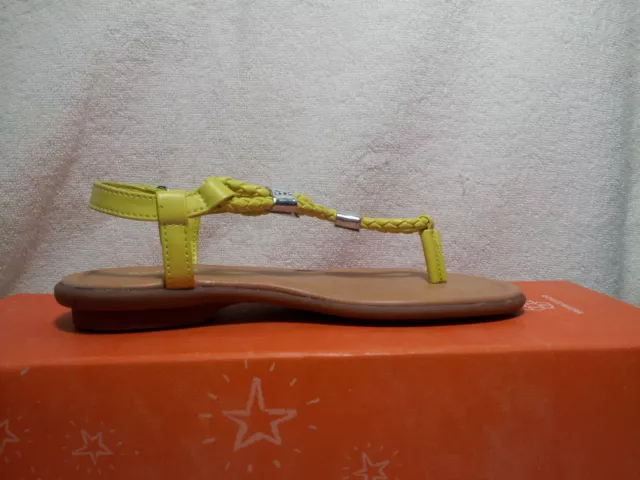 SONOMA life + style® Mimsy Yellow Girl's Sandals - Size 12 NWOB 2