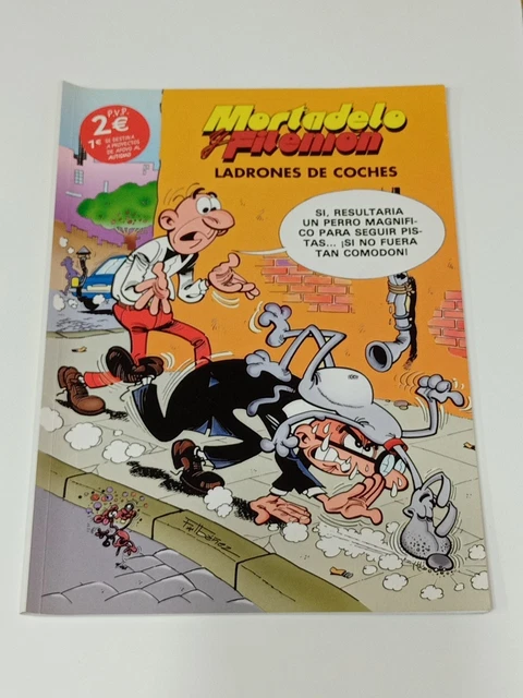 MORTADELO Y FILEMON - LADRONES DE COCHES - FRANCISCO IBANEZ TALAVERA ...