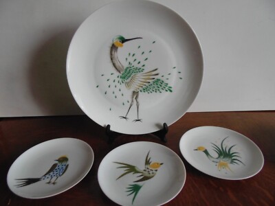 Legrand Douze assiettes à dessert en porcelaine de Limoges par la manufacture F 