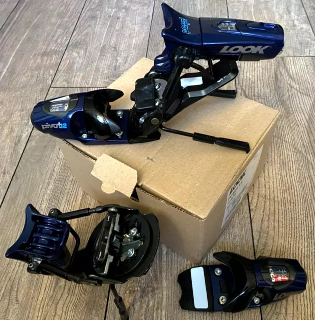 LOOK PIVOT SKI BINDINGS, P12 RACING RCG/BLU iso din 4/12