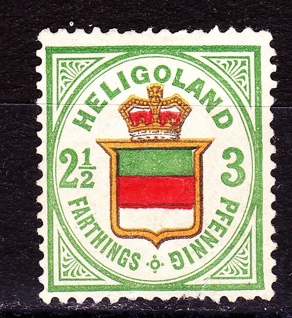 Helgoland Nr. 17 ungebraucht und ohne Gummi