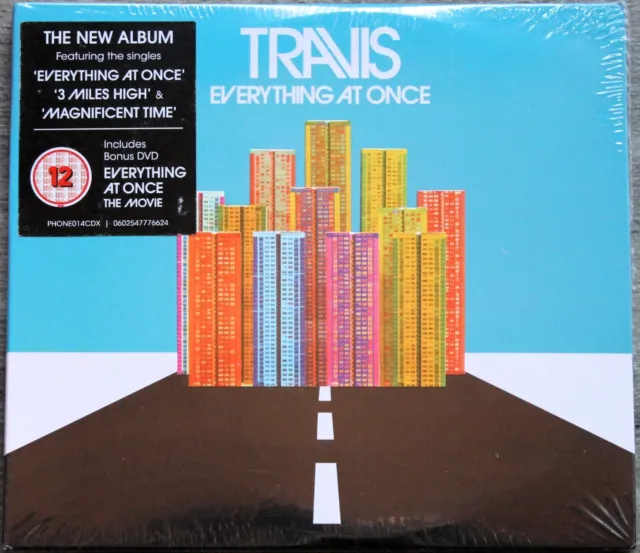 Travis - Everything At Once (2016) (CD+DVD) (PHONE014CDX) (Neu+OVP)