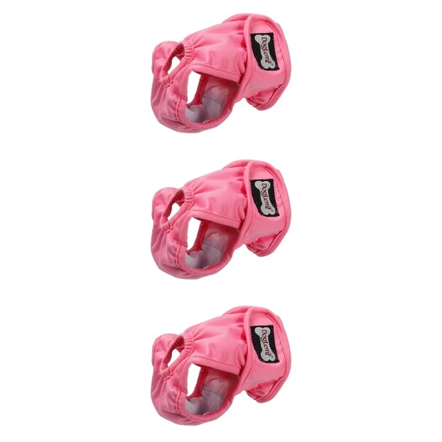 3 Pack Wiederverwendbare Hundewindel Hundehose Für Hündinnen Einweg-Hundewindeln