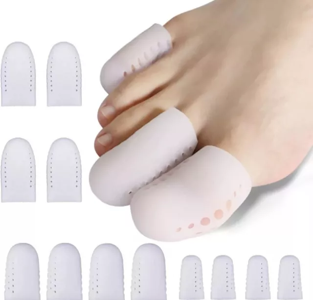 Protectores de dedos de los pies transpirables, almohadillas para juanetes, cojí