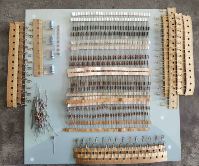 Widerstände Elektronikbauteile Restposten - viele Teile [1]