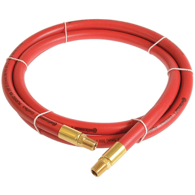 CONTINENTAL PLR03830-10-13 Air Hose,3/8"I.D.,10 ft.