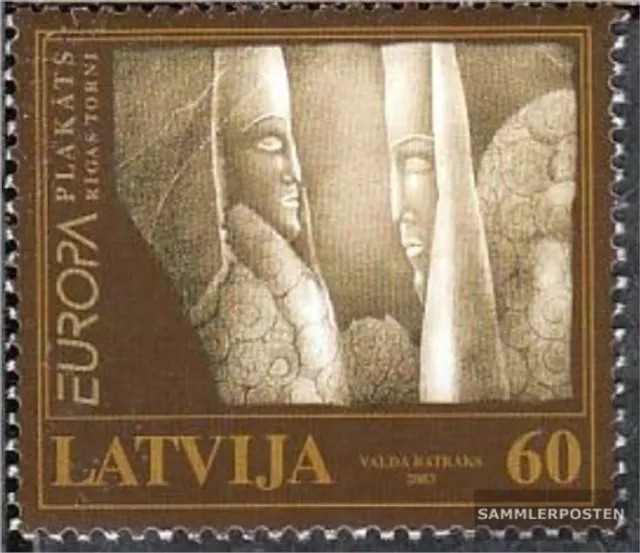 lettonie 590 (complète edition) neuf avec gomme originale 2003 Europe