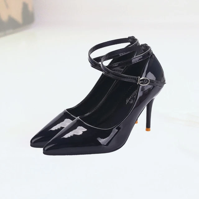 High-heeled Shoesa Buckle Straps Pumps Clear Pumps Women Heels Heeles High Heel 5