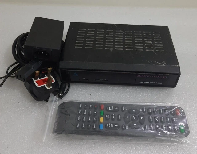 Telecomando Sostitutivo Per Ricevitore Satellitare Zgemma Star S 2S H1 H2, In ABS, Ergonomico - 6