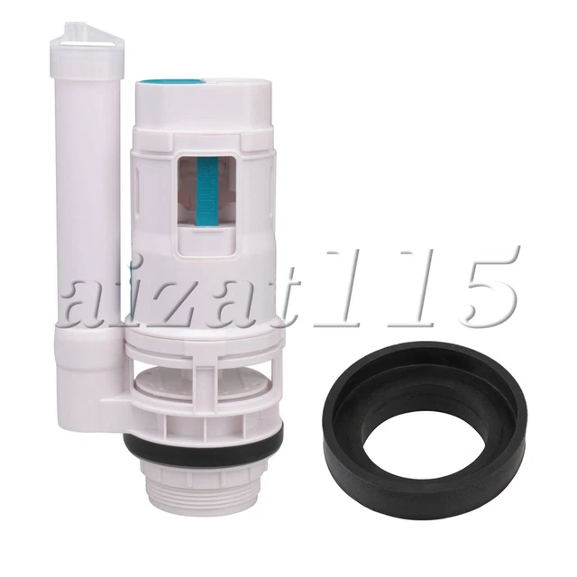 TOILET FLUSH VALVE Push Button Valve Dual Flush Syphon Bottom 7.28inch