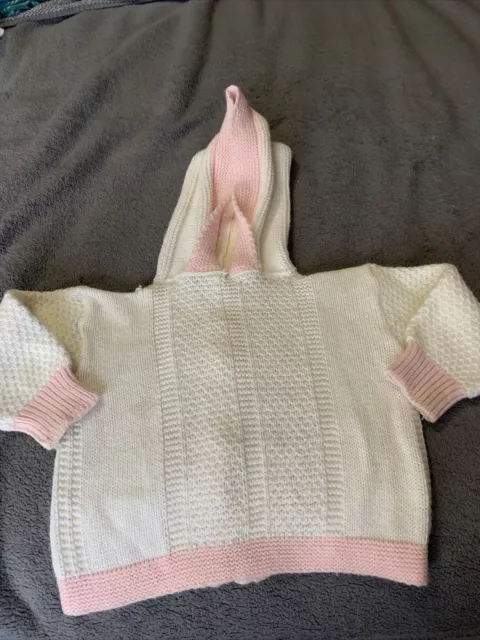 Julius Berger Baby Sweater Vintage 100% Orion Acrylic