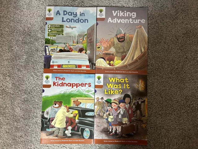 Oxford Reading Tree Explore with Biff, Chip & Kipper: Level 8. 4 Books. UNREAD