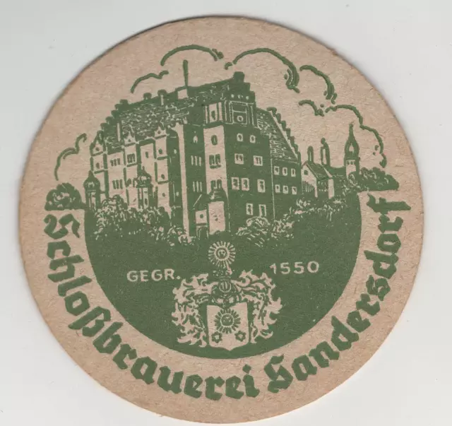 sous bock ancien Schlossbrauerei - bierdeckel/beermat/bierviltje/coaster