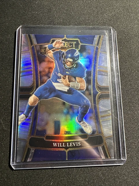 Will Levis #3 (RC) 2023 Panini Select Draft Picks Silver Prizm Tennessee Titans