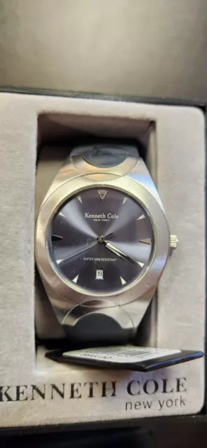 Kenneth Cole Men's Wrist Watch In Box Nice Condition