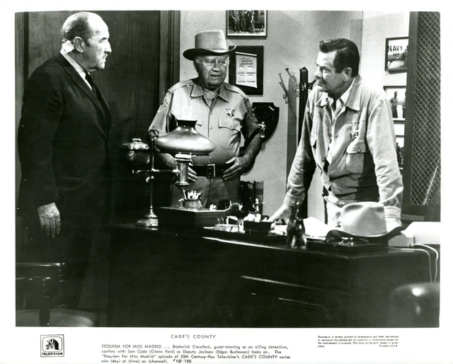 GLENN FORD EDGAR Buchanan Broderick Crawford "Sam Cade" (Cade's County