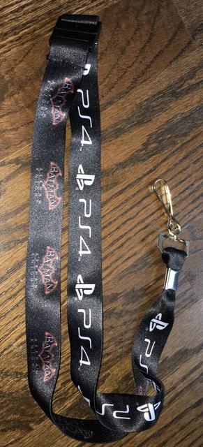 PlayStation 4 PS4 Batman Arkham KnightPromo Lanyard Key Holder Badge Holder PlayStation 4 PS4 Batman Arkham KnightPromo Lanyard Key Holder Badge Holder