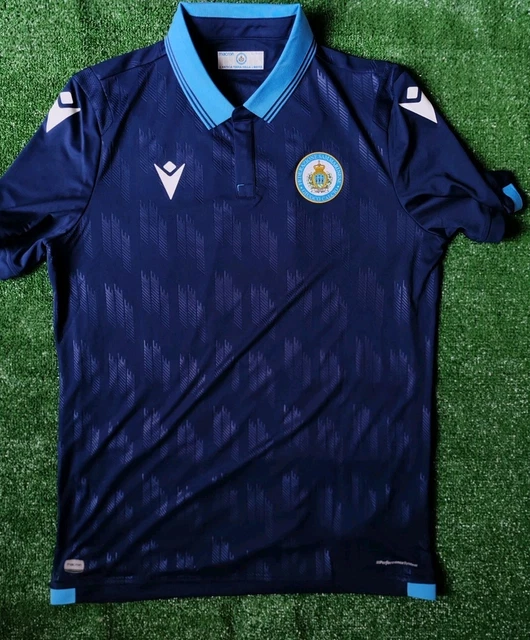 MAGLIA CALCIO SAN MARINO 2022 jersey Away M macron national team