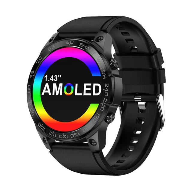 Orologio Smartwatch Donna Uomo, 1,47'' Display Fitness Tracker, Smartwatch Pressione Sanguigna, Contapassi Polso Monitoraggio Della Frequenza Cardiaca, Smart Band Compatibile con Android e iOS (viola