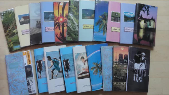 Gros Lot De 1460 Cartes Postales Com Dans Des Albums Photo