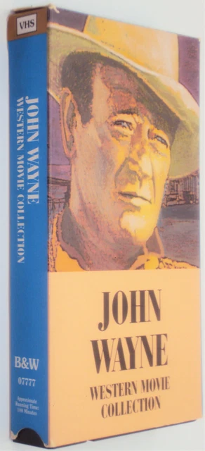 JOHN WAYNE WESTERN MOVIE COLLECTION VHS Blue Steel DESERT TRAIL Lawless ...