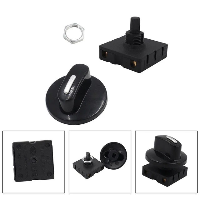 Sélecteur De Ventilateur à 4 Positions Et 3 Vitesses, Interrupteur