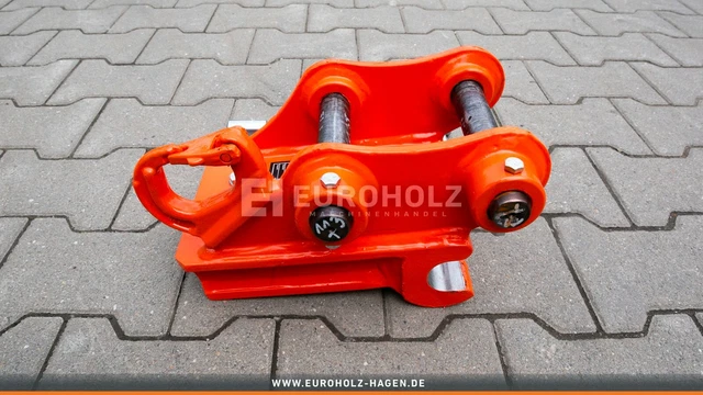 EH Schnellwechsler mechanisch passend SW01 MS01 Bolzen 30 120 120 mit Haken 2 t