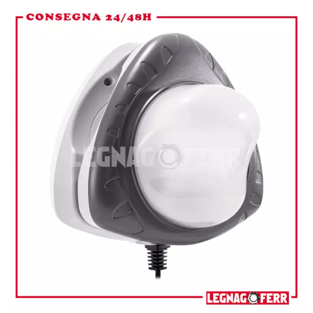 Intex 28698 Luce a Led a Parete Magnetica Multicolore