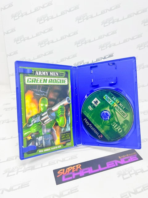 Army Men: Green Rogue PS2 PlayStation 2 PAL/UK 3DO completo di manuale 3