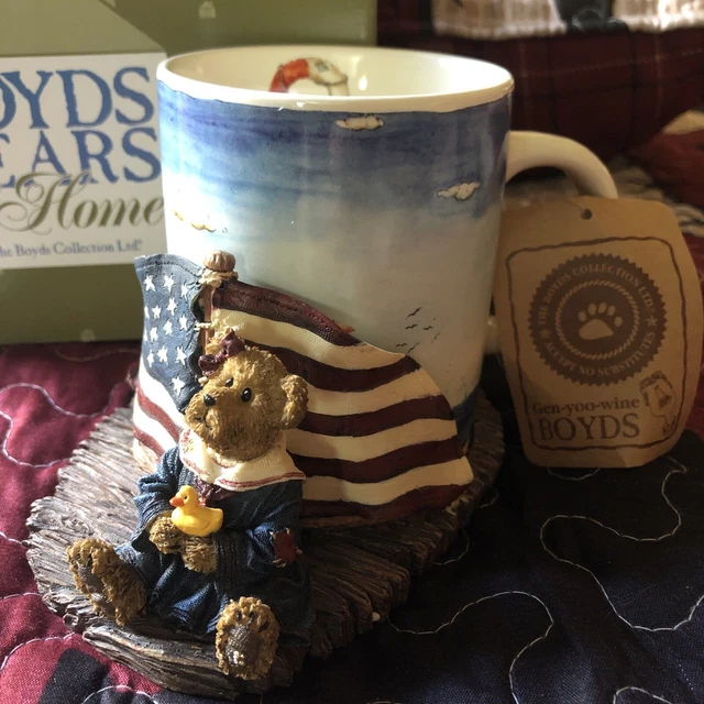 BOYDS BEARS VTG 1998 Coffee Mug SWEETIE PIE Bearwear Pottery Works Cup  $8.50 - PicClick