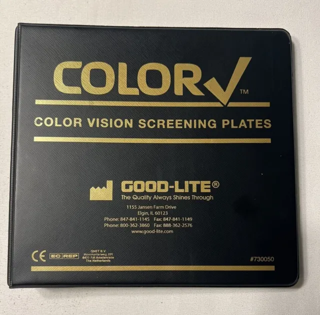 Good-Lite Color Vision Screening Plates