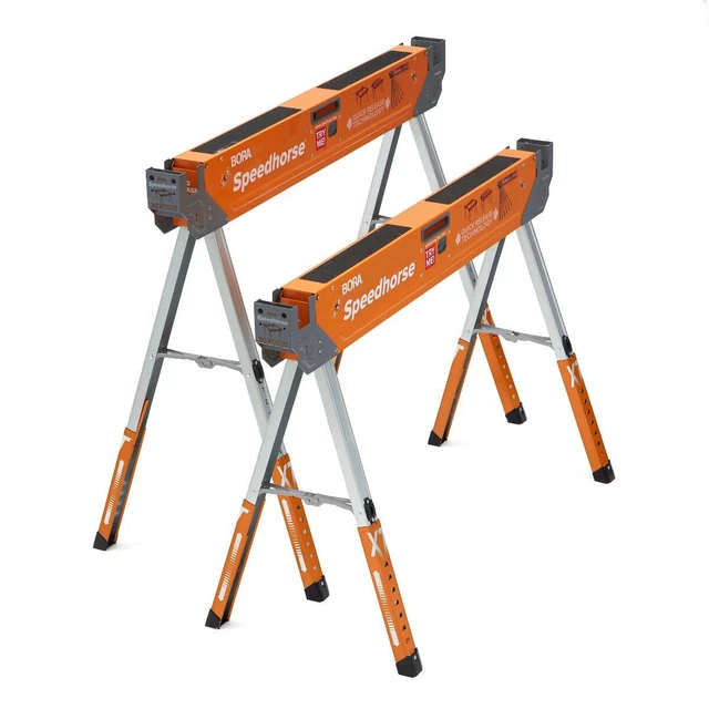 BORA PM-4550 Speedhorse XT Démontage Rapide - Réglable Pieds (Paquet Double)