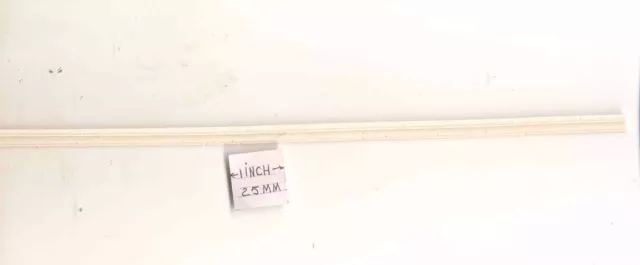 Molding "plaster" UMM12 Chair Rail  dollhouse polyresin miniature 1/12 scale
