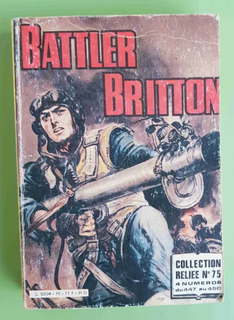 BATTLER BRITTON Album N° 75 va du N° 447 au N°450   IMPERIA