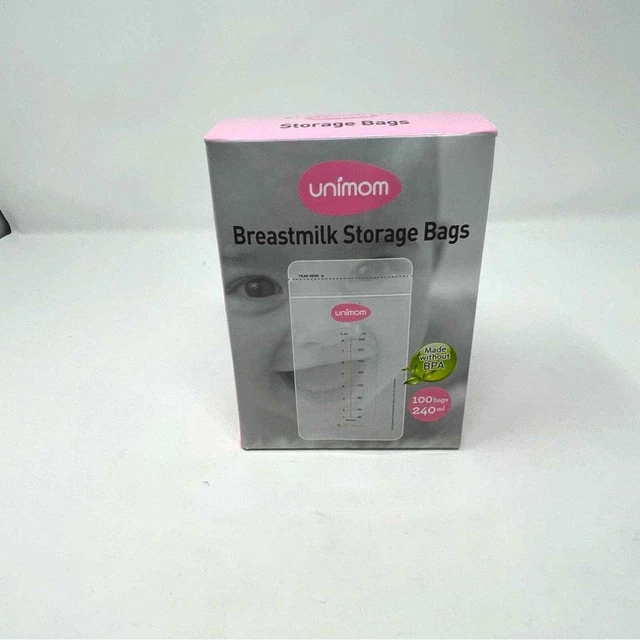 NIB Unimom Breast Milk Storage Bags 100 Count