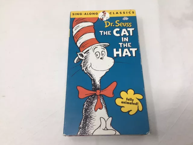 Dr Seuss The Cat In The Hat Vhs Animated Sing Along