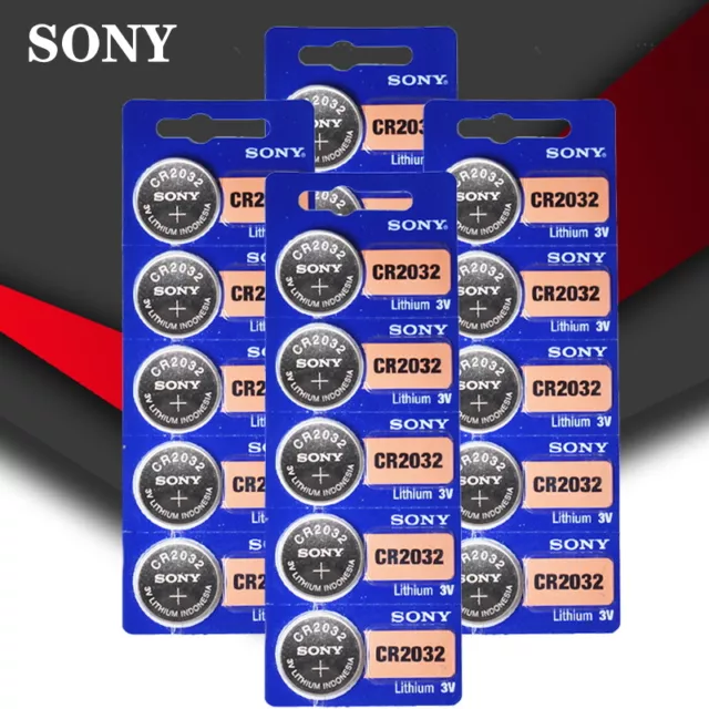 Pilas boton SONY Litio 3V ⭐ CR2032 | CR2025 |  | CR2016 | CR1632 | CR1616