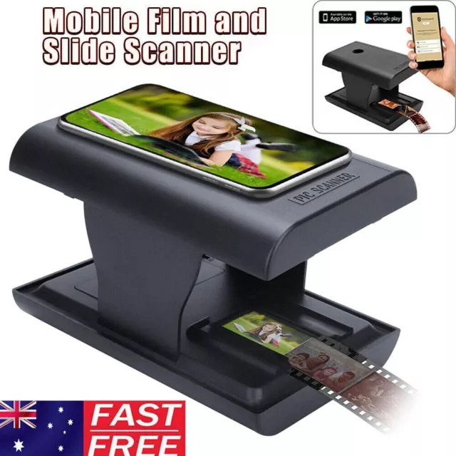 Mobile Film Slide Scanner Converts 35/135mm Slides Negatives into Digital Photo