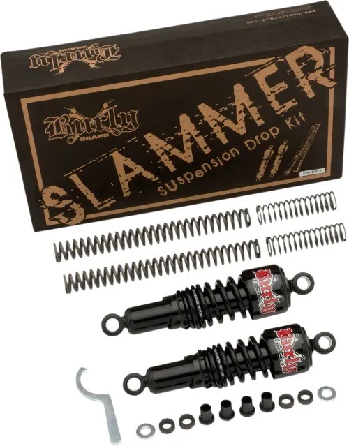 Burly Brand Slammer Suspension Drop Kit Chrome B28-1001* Lowering 77-5201