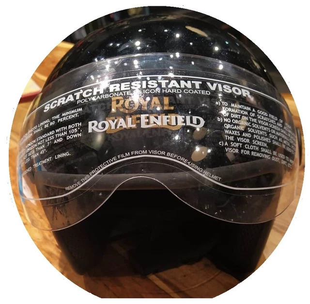 MOST COMFORTABLE FITS For ROYAL ENFIELD OPEN FACE Helmet Black