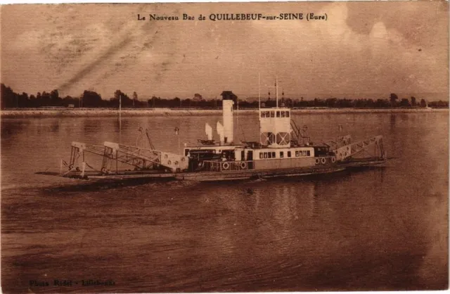 CPA La Nouveau Bac de QUILLEBEUF-sur-SEINE (182418)