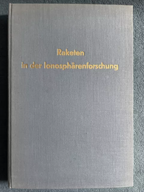 Raketen in der Ionosphärenforschung - Lehrbücherei der Funkortung 1956