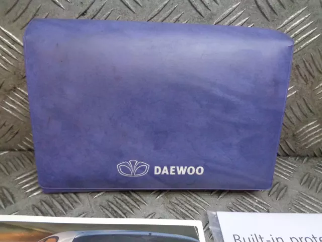 2004 Daewoo Lacetti 1.4 Se 5Dr Owners Manual With Wallet 2