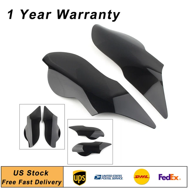 For Honda CBR1000RR 2008 -2011 Headlight Lens Shield Guard Protector F Black