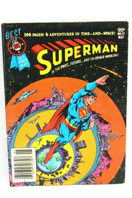Best of DC Blue Ribbon Digest #12 Superman Curt Swan 1981 VG-/VG